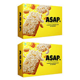 ASAP Healthy Granola Snack Bars with Cashew, Almond and Caramel |12 Bars | 210g - Pack of 2