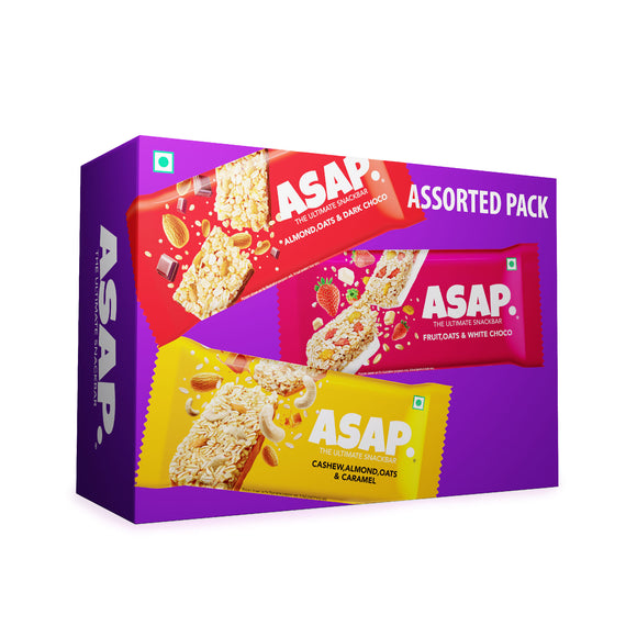 ASAP Assorted Box of Six Granola Bars, 210g