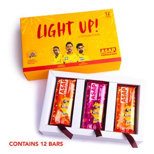 ASAP Festive pack of 12 snack bars - limited time special edition CSK packs