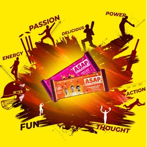 ASAP Festive pack of 12 snack bars - limited time special edition CSK packs